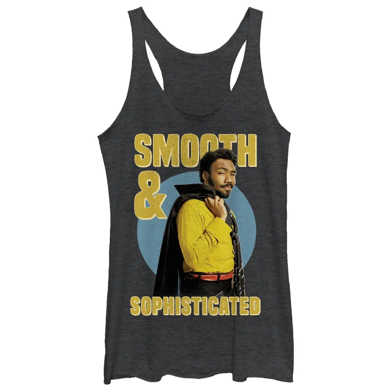 Women's Solo: A Star Wars Story Sophisticated Lando Racerback Tank Top turquoise tank top Women's Solo: A Star Wars Story Sophisticated Lando Racerback Tank Top turquoise tank top