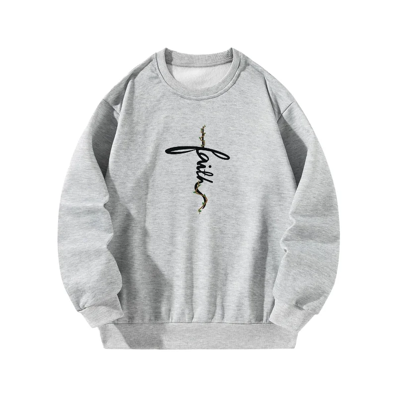 Maxbell Women Sweatshirt Round Neck Long Sleeve Gray Shirt Comfortable Pullover Tops Hoodie with Relaxed Fit Easy Casual Maxbell Women Sweatshirt Round Neck Long Sleeve Gray Shirt Comfortable Pullover Tops Hoodie with Relaxed Fit Easy Casual