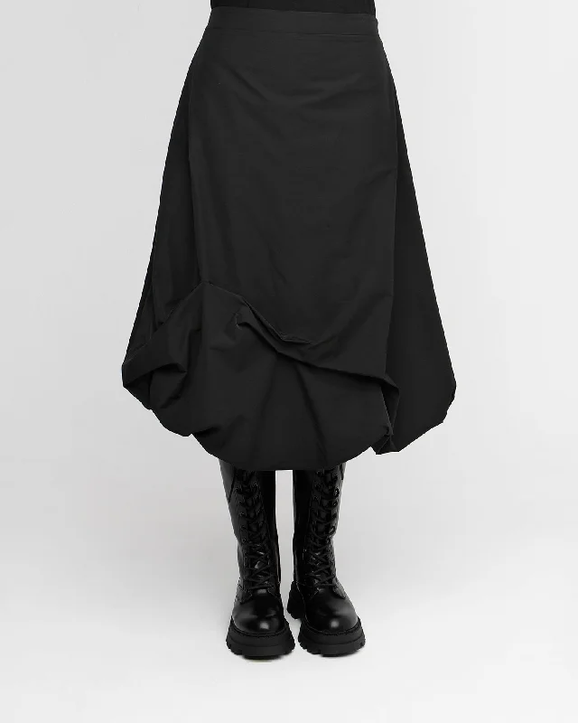 Ozai N Ku Cloud Skirt, Black athletic skirt fit