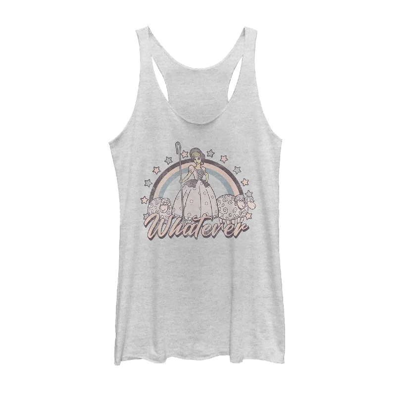 Women's Toy Story Whatever Bo Peep Racerback Tank Top essential tank top