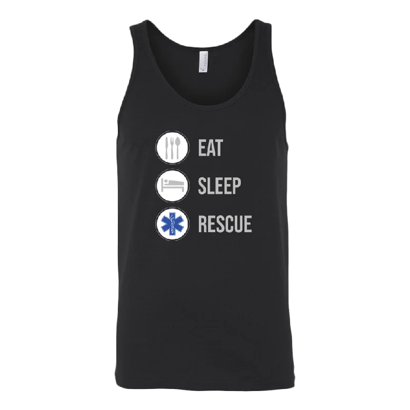 Eat Sleep Rescue EMT Tank Top lounge tank top