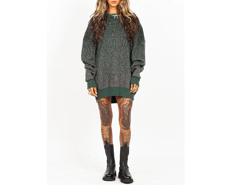 Rene Knitted Sweater for Woman Collared Crew Neck Turtle Neck