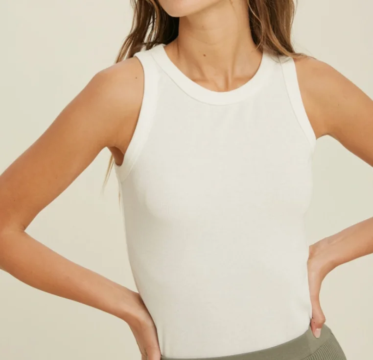 The Hollis Tank cropped tank top