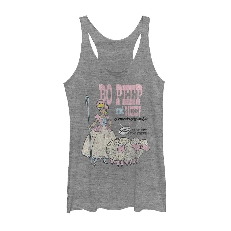 Women's Toy Story Bo Peep Select Stores Racerback Tank Top floral tank top