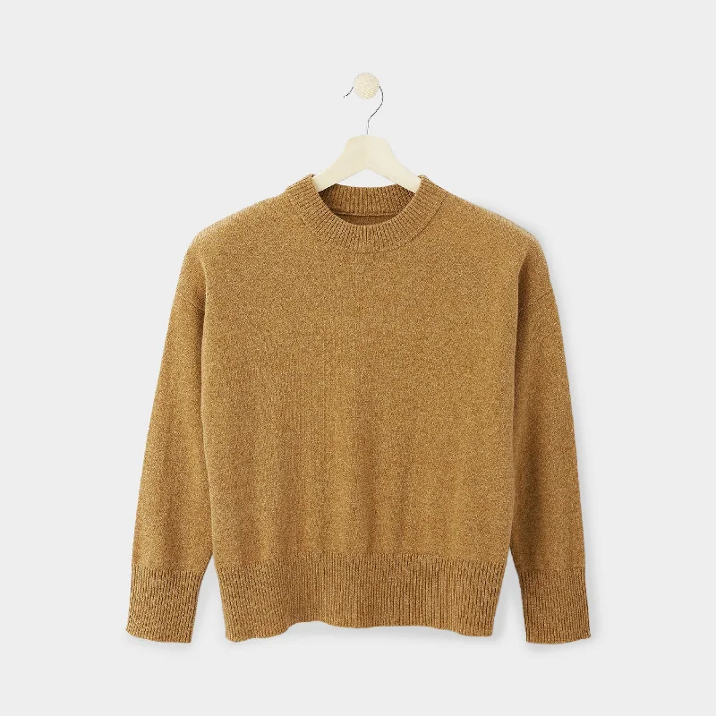 Wanderer Crew Sweater Iron Safe Non-Iron Wrinkle Free