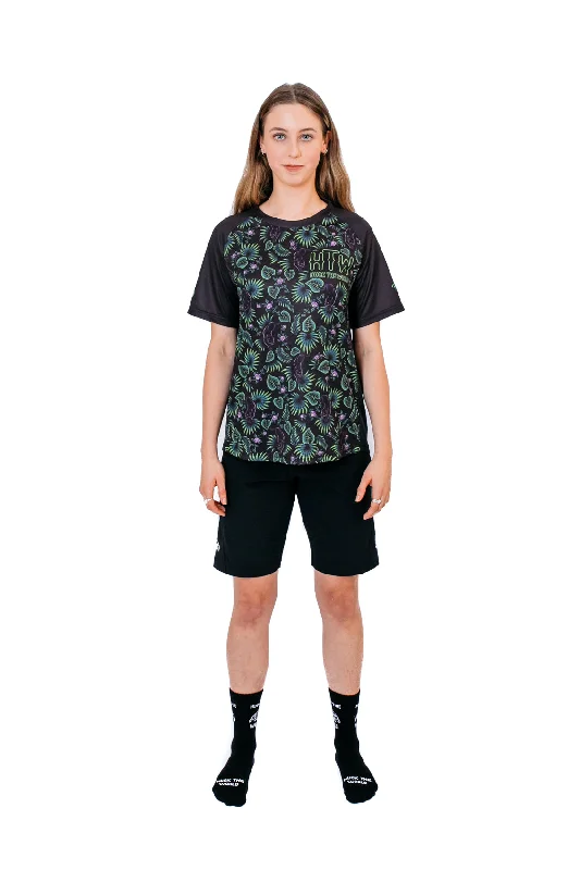 "Panther" LADIES Short Sleeve Jersey Royal Blue Jersey Shirt