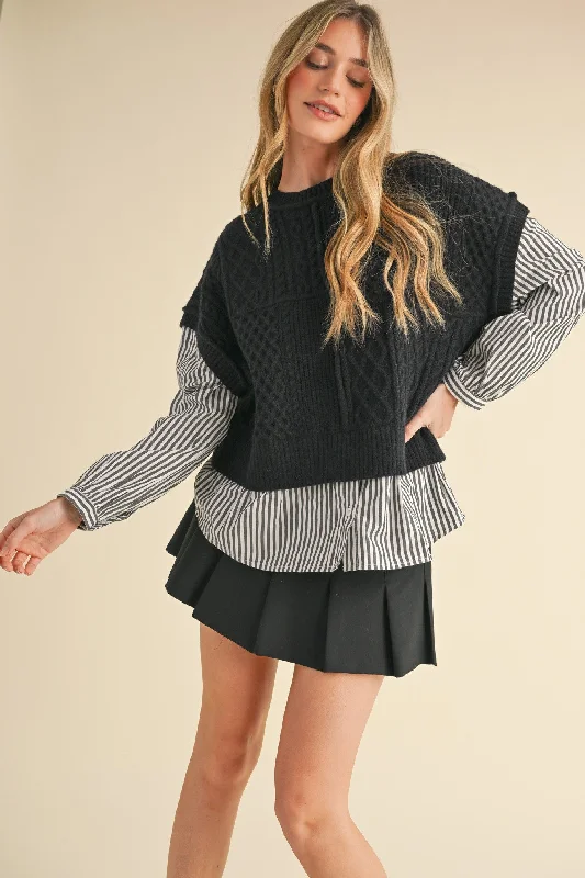 Lilith Sweater Tailored Straight A-Line