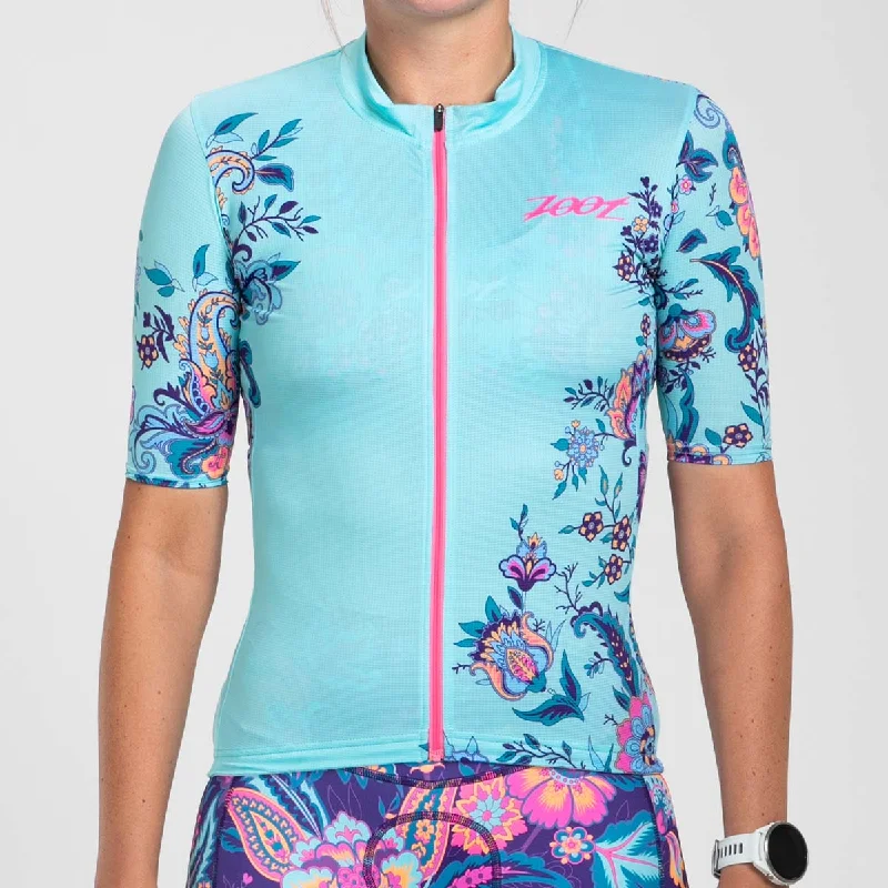 Women's Ltd Cycle Aero Jersey - Utopia Blue Budget-Friendly Jersey Tee