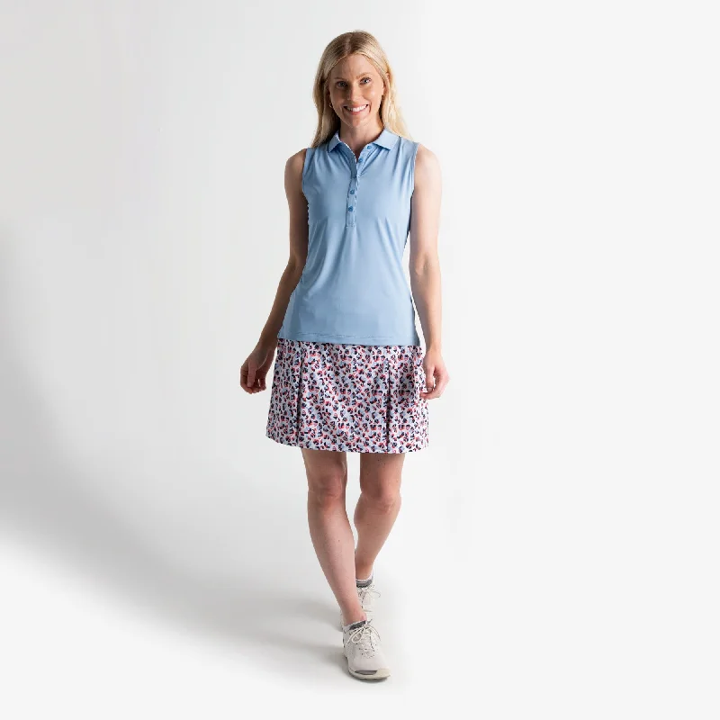 SLEEVELESS CHARLOTTE JERSEY POLO-SALE Eco-Friendly Jersey Tee