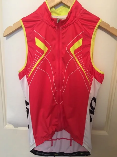Women's Sleeveless Jersey Cycling Sample - Size Small Handmade Jersey Tee