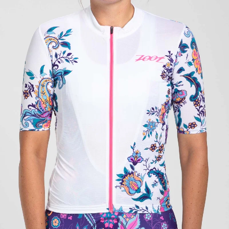 Women's Ltd Cycle Aero Jersey - Utopia White Affordable Jersey Tee