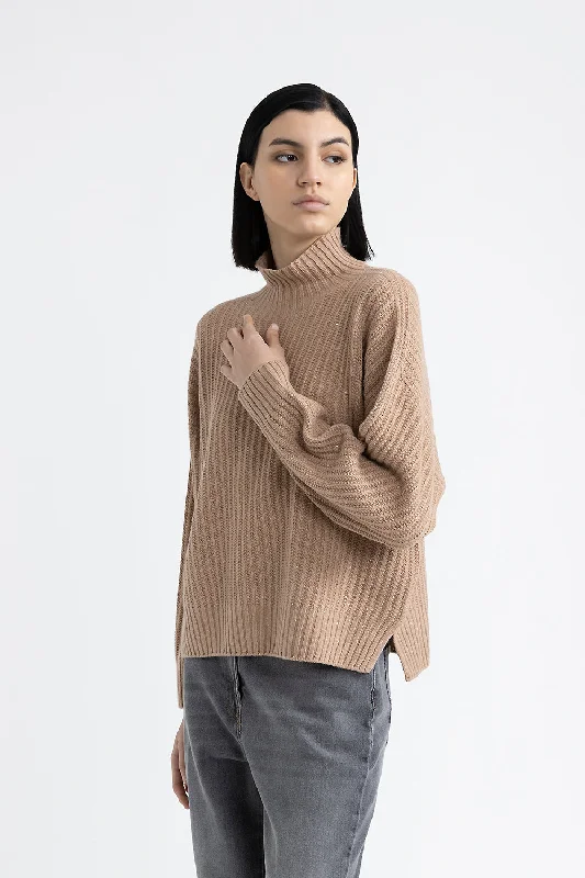 Wool, silk, cashmere and lurex sweater Solid Color Striped Floral Print