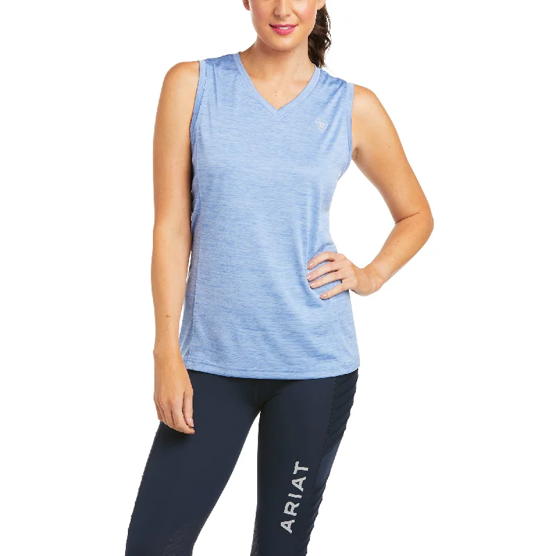 Women's Laguna Sleeveless Blue Yonder Tank Top 10036198 bright tank top