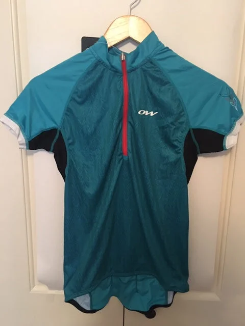 Women's Short Sleeve Jersey Cycling Sample - Size Small Holiday Jersey Tee
