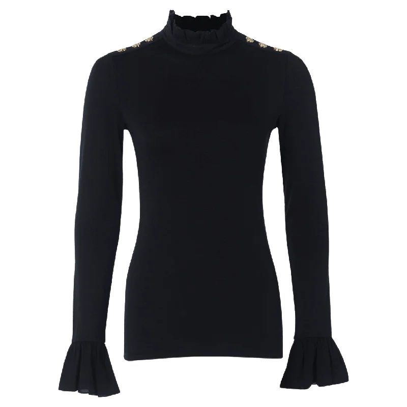 Holland Cooper Lillbet Jersey Top Casual Weekend Jersey Tee
