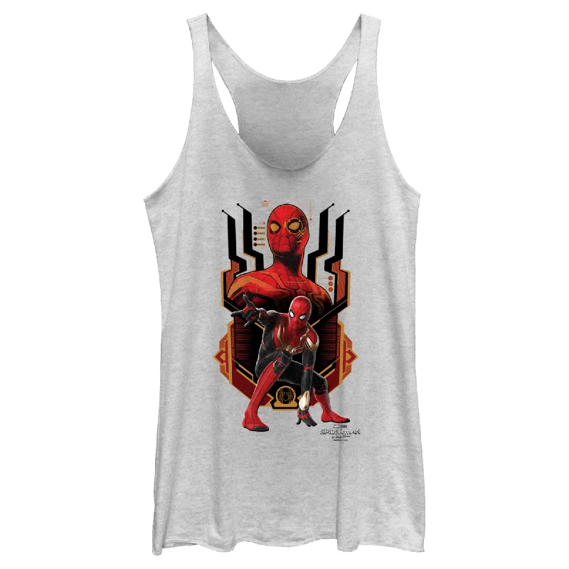 Women's Marvel Spider-Man: No Way Home Integrated Suit Racerback Tank Top summer tank top