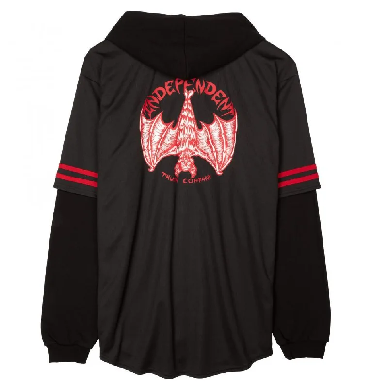 Independent Custom Top Night Prowlers Jersey - Black Business Jersey Tee