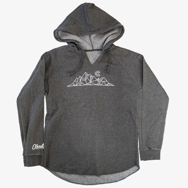 Women's Geometric Colorado Hoodie Hoodie with Color Block Contrast Stylish