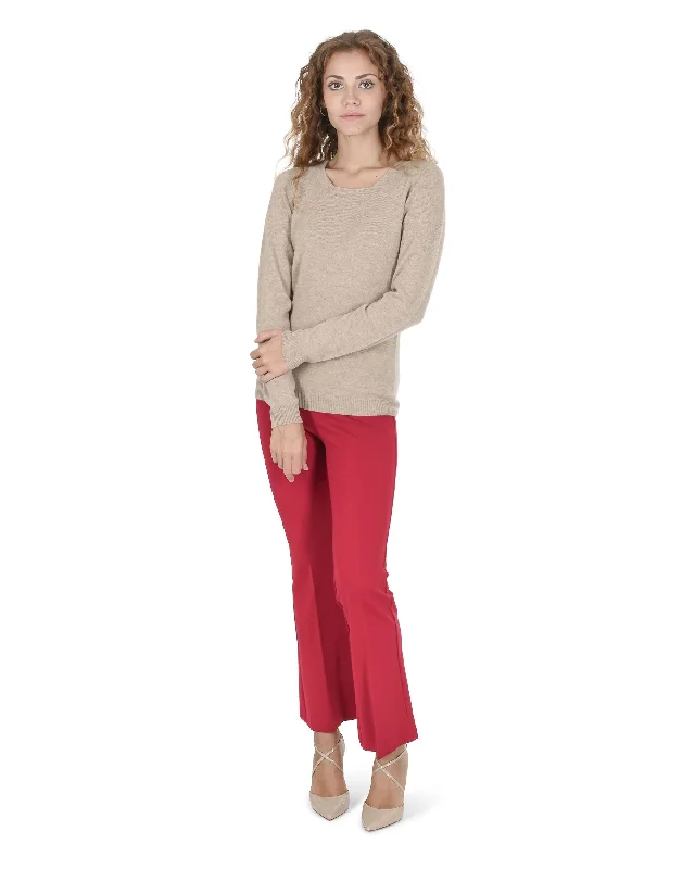 Crown of Edinburgh Cashmere Womens Square Neck Sweater COE 0024 SAND High Neck Crew Neck V-Neck Crown of Edinburgh Cashmere Womens Square Neck Sweater COE 0024 SAND High Neck Crew Neck V-Neck