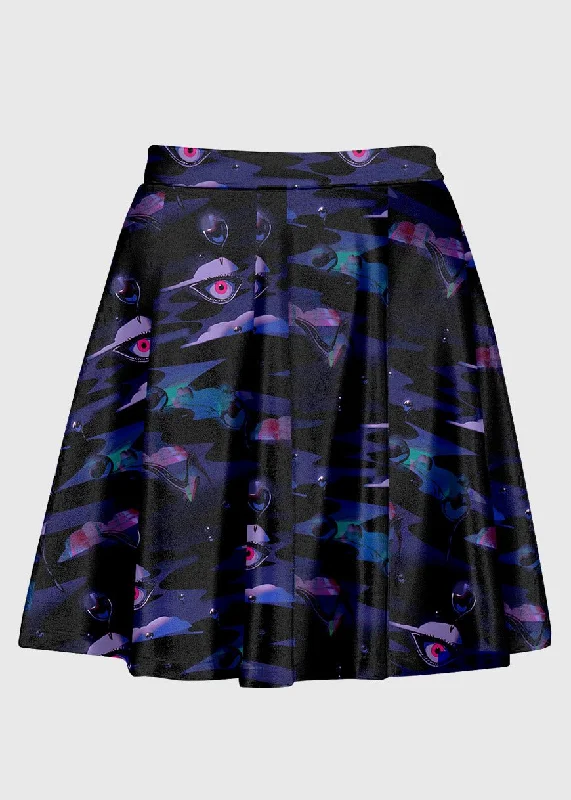 Night Realm Dreamcore Skirt linen skirt airy