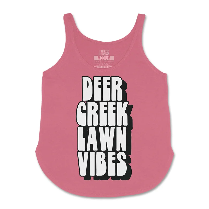 Deer Creek Lawn Vibes Women's Tank ***CLEARANCE*** scoop neck tank