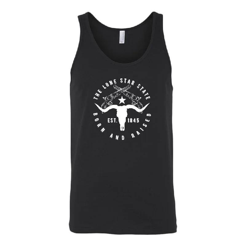Lone Star State Est. 1845 Tank Top print tank top
