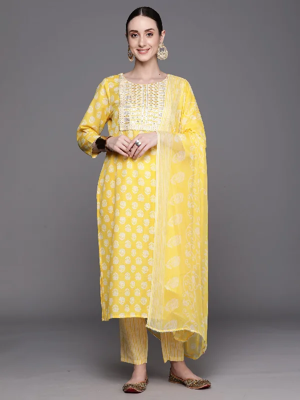 Women's Kurta With Trousers & Dupatta - Indo Era Trousers Mesh Breathable