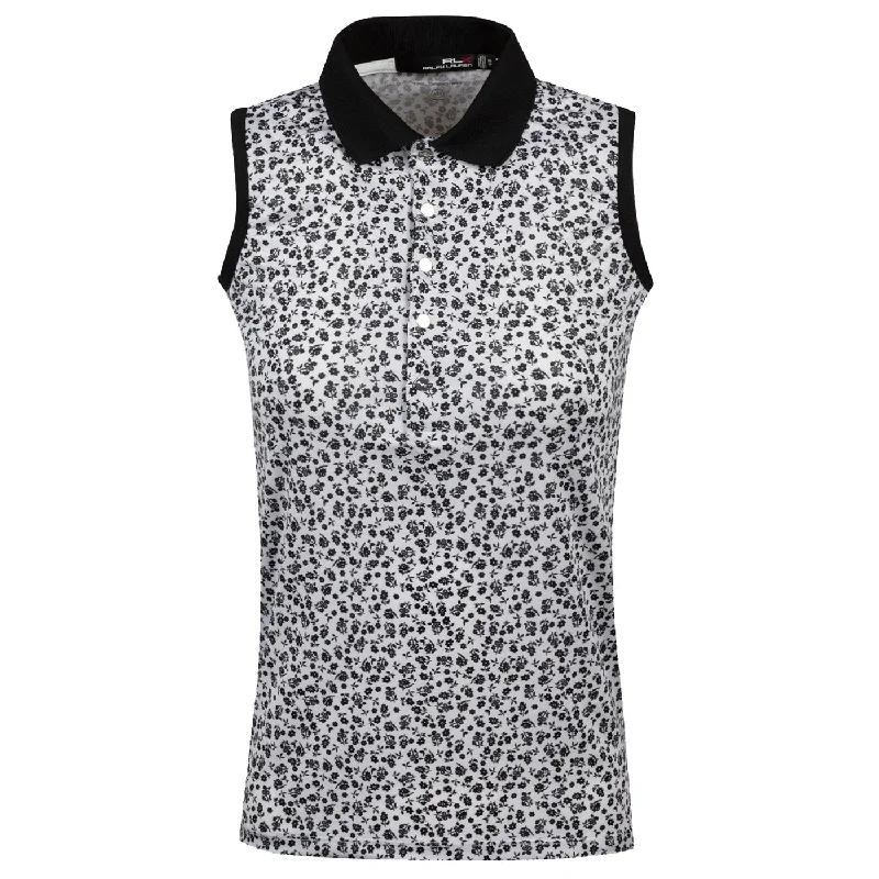 RLX Printed Powerstretch Jersey Womens Golf Polo Fashion Jersey Blouse