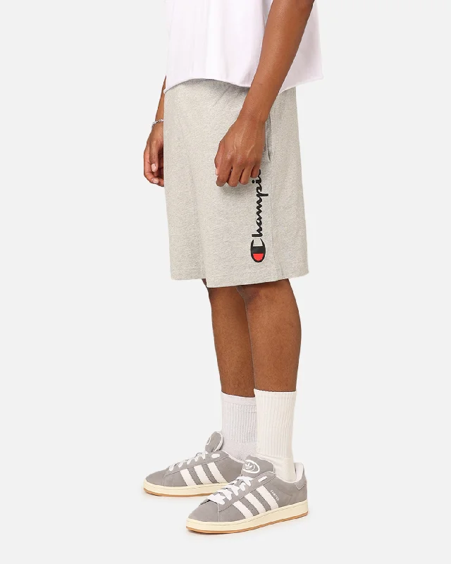 Champion Script Jersey Shorts Oxford Heather Fashion Jersey Blouse