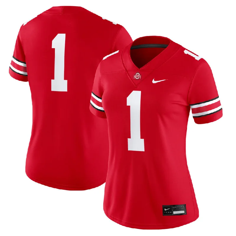 Women's Football Replica Jersey Long Sleeve Jersey Tee