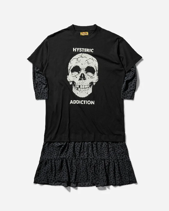 Women's Hysteric Addiction Dress Black sweetheart Neckline Romantic