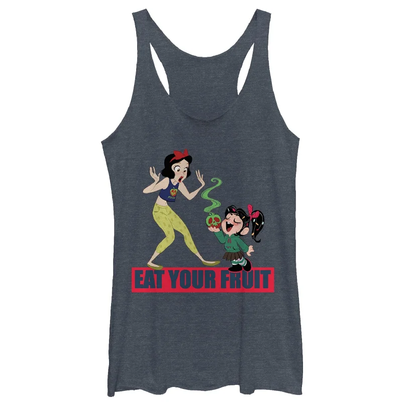 Women's Ralph Breaks the Internet Snow Poison Fruit Racerback Tank Top metallic tank top Women's Ralph Breaks the Internet Snow Poison Fruit Racerback Tank Top metallic tank top