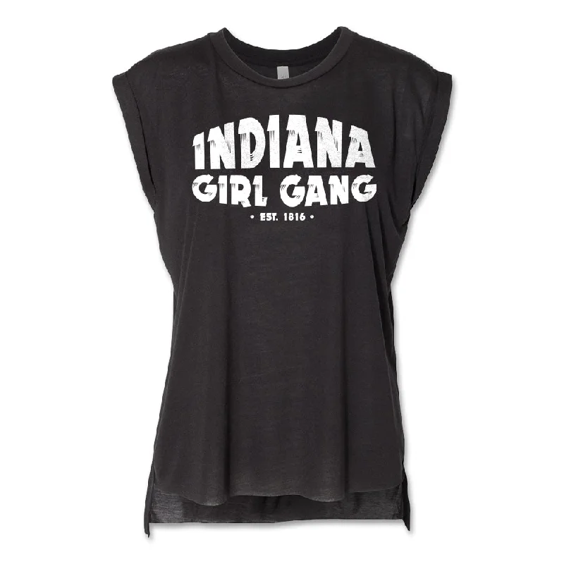 Indiana Girl Gang Women's Muscle Tank ***CLEARANCE*** spandex blend tank