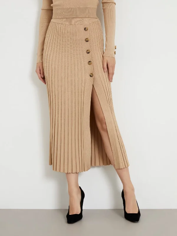 SHOPIE PLEATED SWEATER SKIRT Modern Contemporary Chic