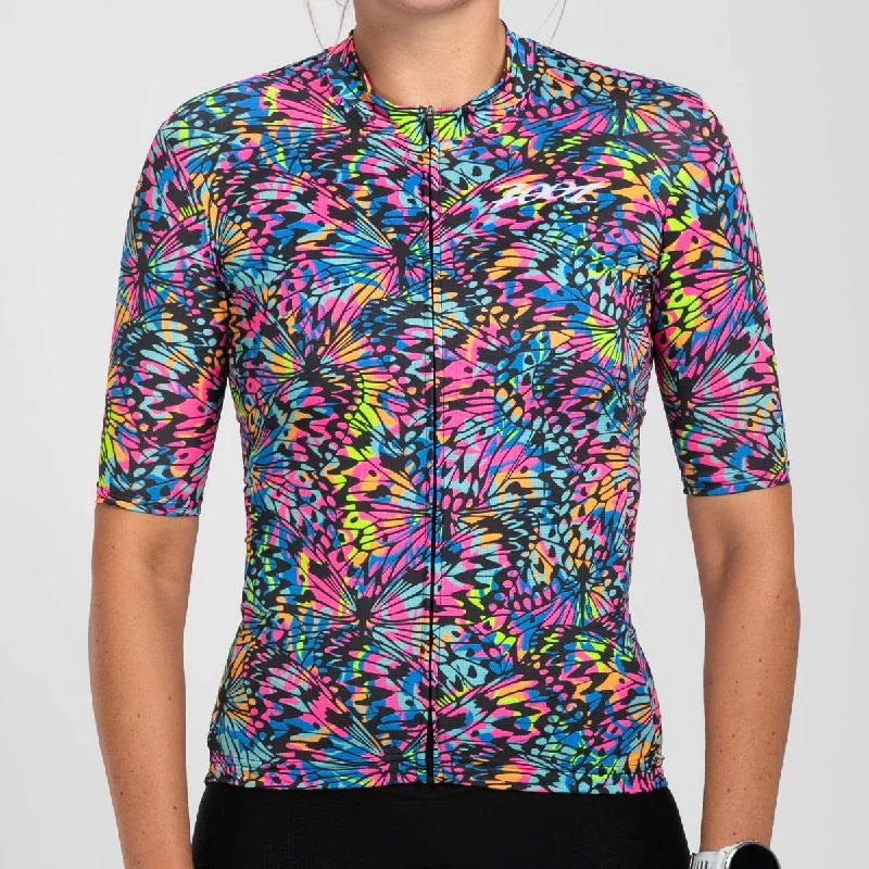 Women's Ltd Cycle Aero Jersey - Mariposa Luxury Jersey Tee