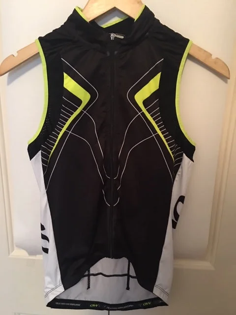 Women's Sleeveless Jersey Cycling Sample - Size Small Boutique Jersey Tee