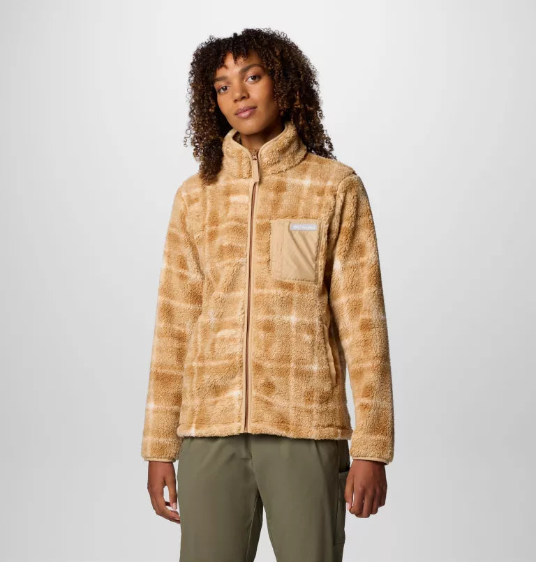 Women's West Bend™ II Printed Sherpa Jacket Nylon Fabric Polyester Fabric Spandex Fabric