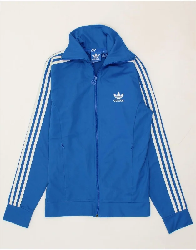 ADIDAS Womens Tracksuit Top Jacket UK 10 Small Blue Cotton Faux Fur Jacket Real Fur Jacket Shearling Jacket ADIDAS Womens Tracksuit Top Jacket UK 10 Small Blue Cotton Faux Fur Jacket Real Fur Jacket Shearling Jacket