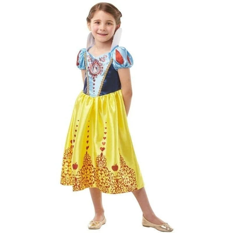 Disney Princess Snow White Gem Fancy Dress Tunics Wedding white