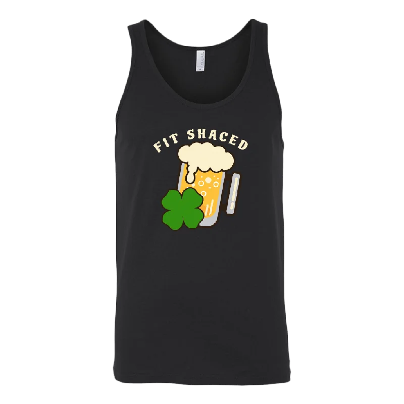 Fit Shaced St. Patrick's Day Funny Tank Top fitness tank top