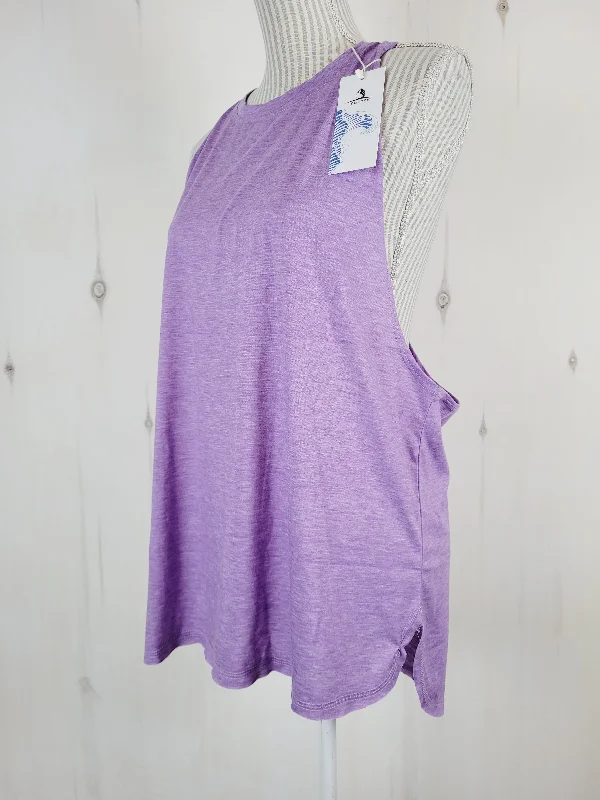 ICYZONE ATHLETIC PURPLE TANK LADIES XL PRE-LOVED v-neck tank top