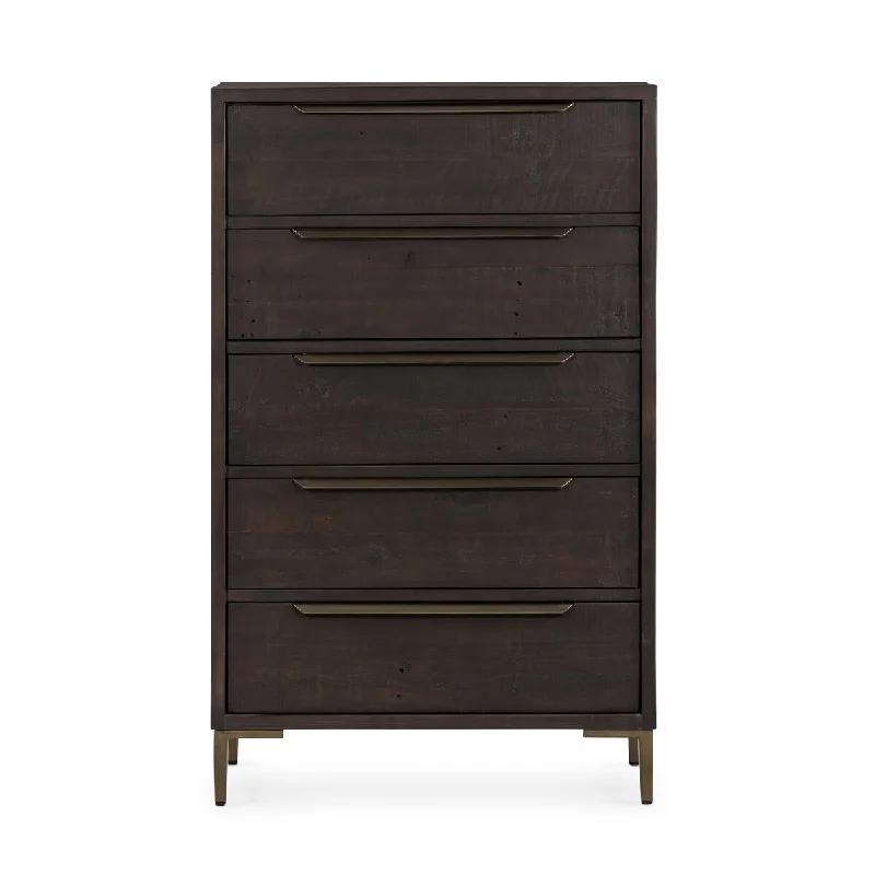 Wyatt 5 Drawer Dresser Tunics Sophisticated sleek