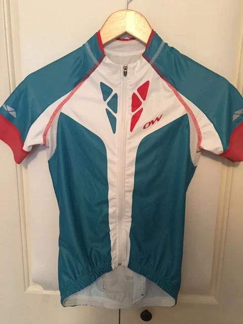 Women's Short Sleeve Jersey Cycling Sample - Size Small Seasonal Jersey Tee