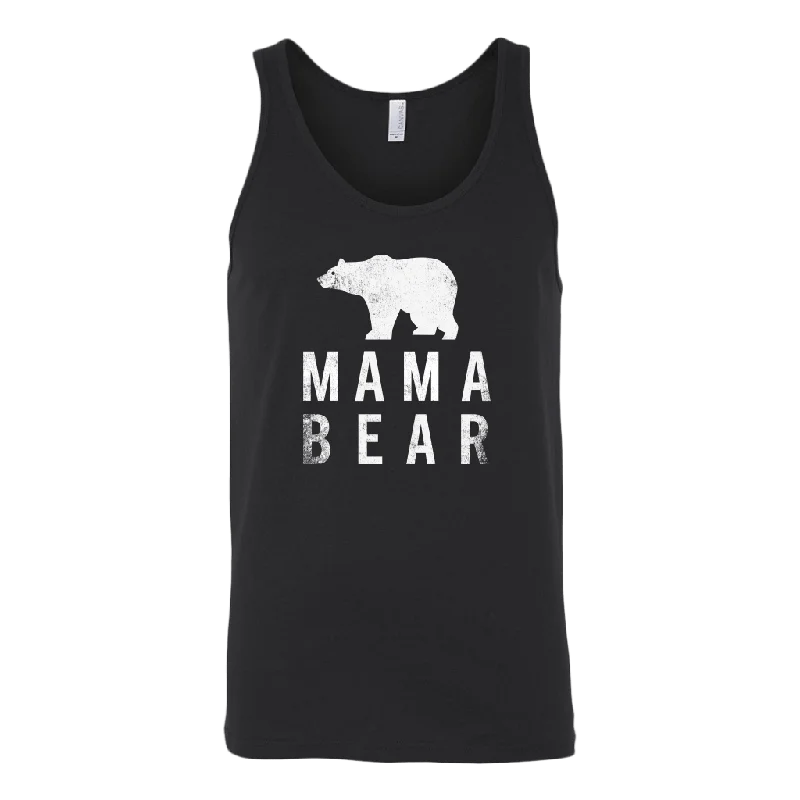 Mama Bear Tank Top peach tank top