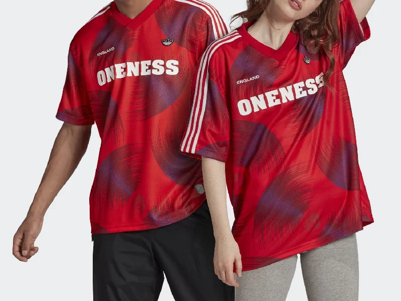 Adidas England Jersey - Women Daily Wear Jersey Tee
