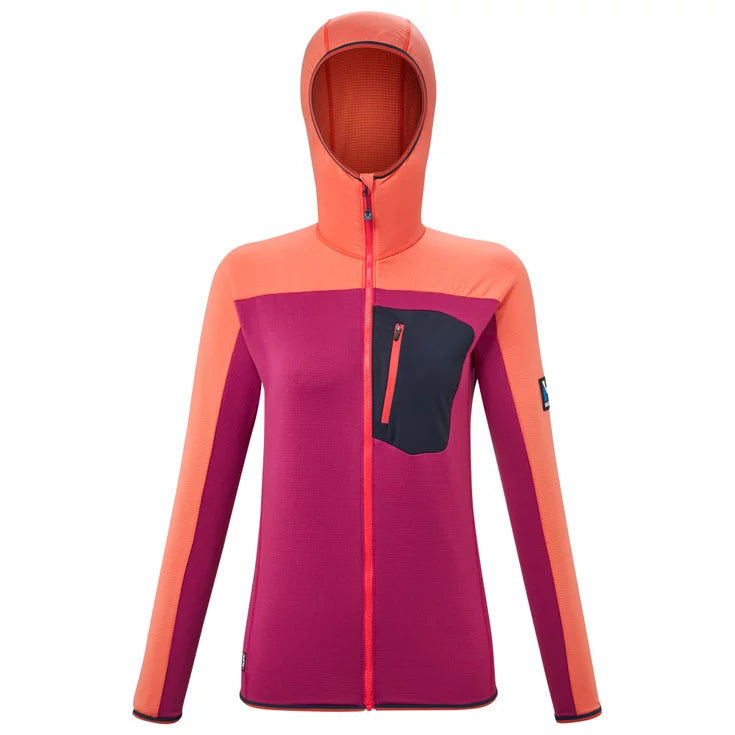 Millet Trilogy lightgrid hoodie dame Hoodie Crop Top Short Trendy