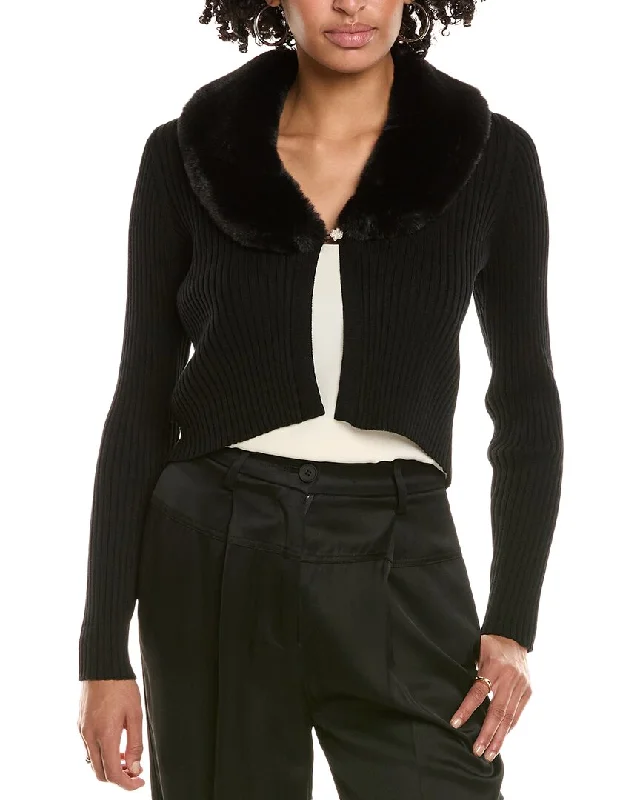 Taylor Sweater Mesh Blend Leather Blend Suede Blend