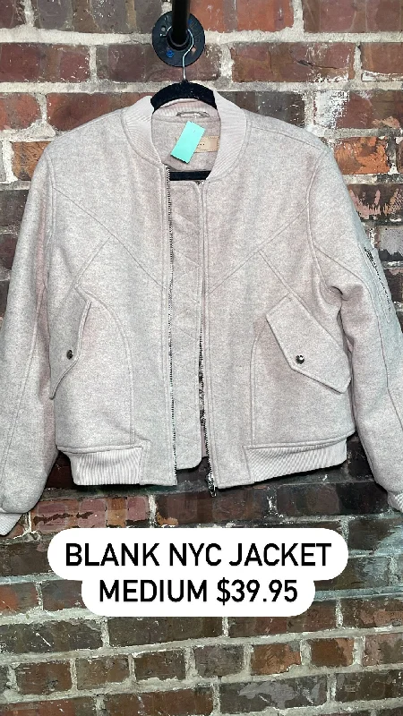 Blank nyc jacket Welt Pockets Slit Pockets Flap Pockets