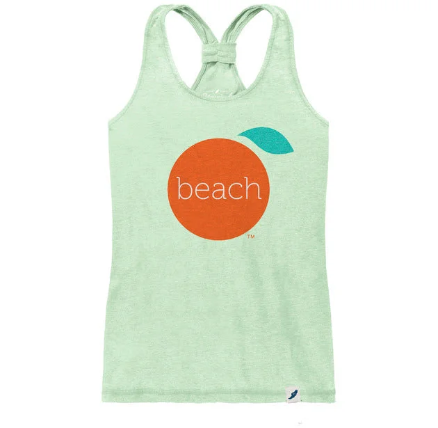 Orange Beach Racerback Tank coral tank top