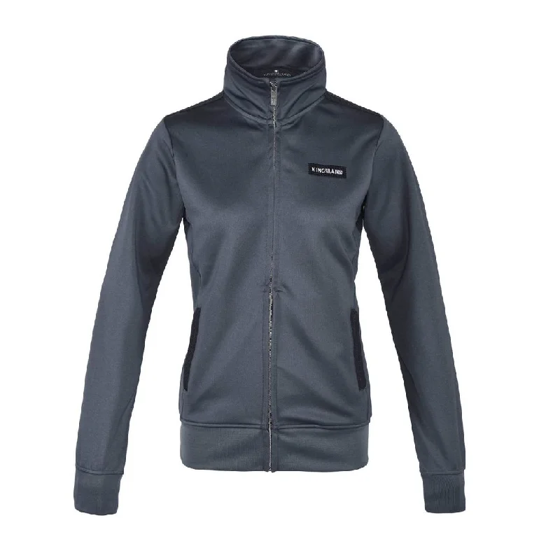 Kingsland Calla Ladies Sweatshirt Hoodie with Batwing Sleeves Loose Dramatic